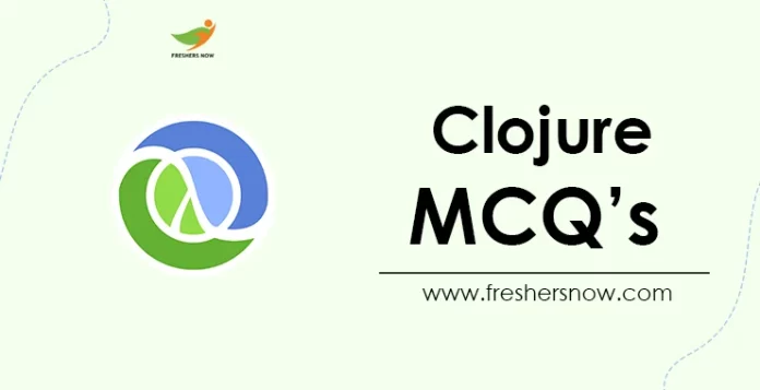 Clojure MCQ's