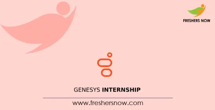Genesys Internship