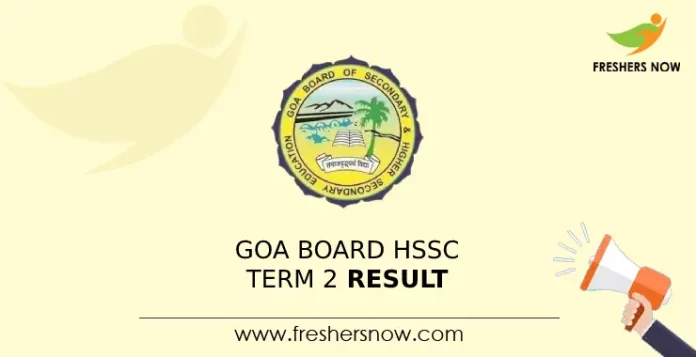 Goa Board HSSC Term 2 Result