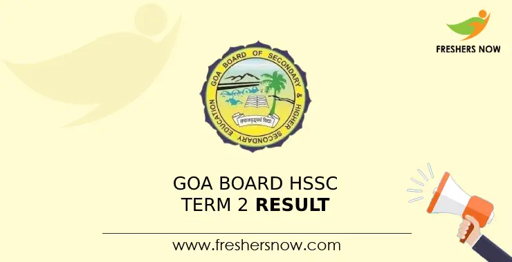 Goa Board HSSC Term 2 Result 2023 (Released)