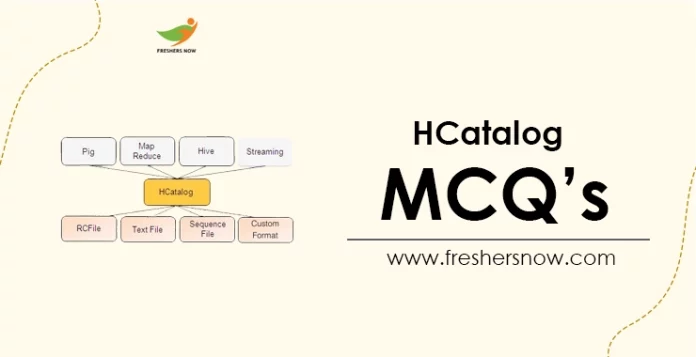 HCatalog MCQ's