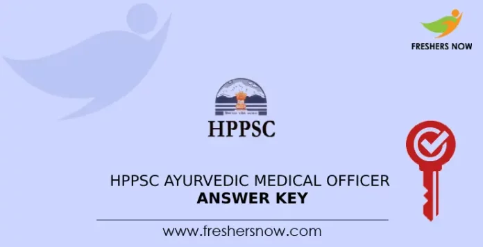 HPPSC Ayurvedic Medical Officer Answer Key