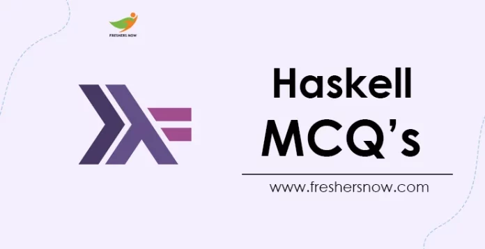 Haskell MCQ's