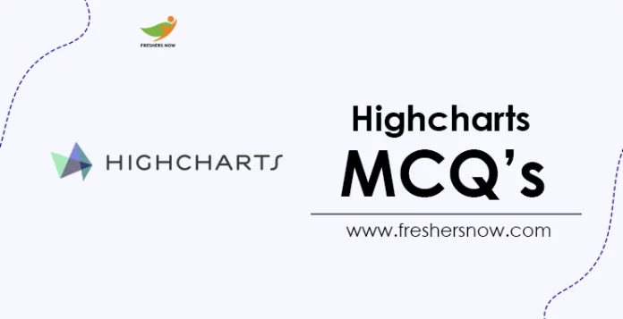 Highcharts MCQ's