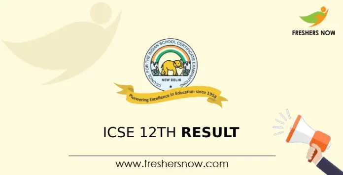 ICSE 12th Result
