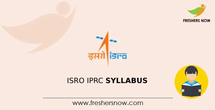 ISRO IPRC Syllabus