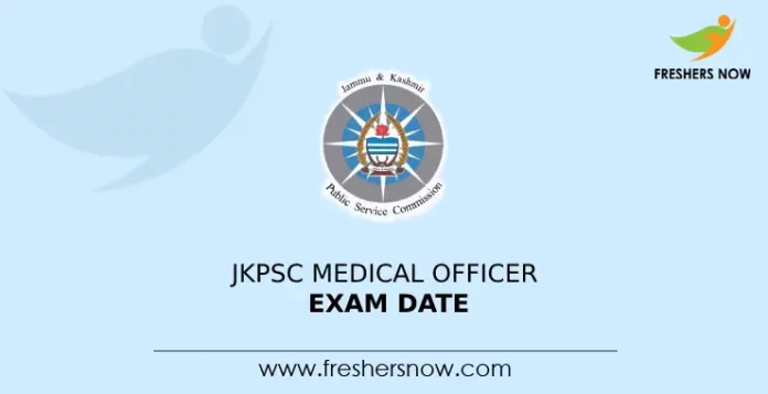 JKPSC Medical Officer Exam Date