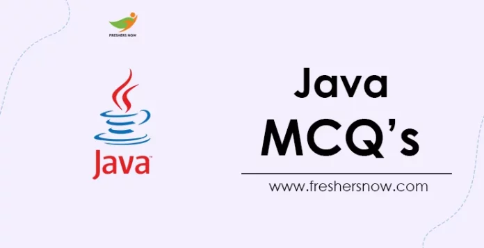 Java MCQ's