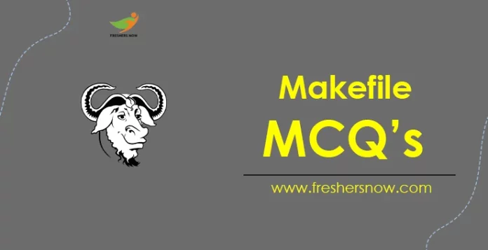 Makefile MCQ's