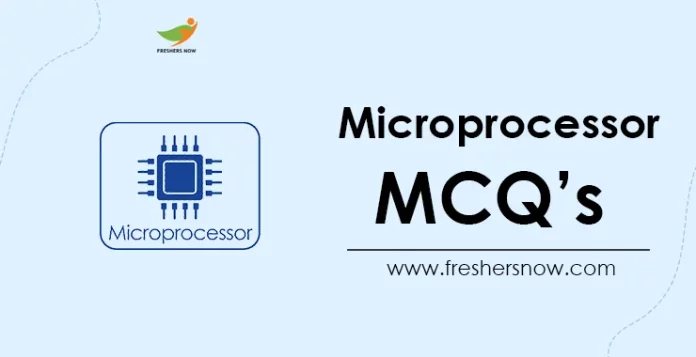 Microprocessor MCQs
