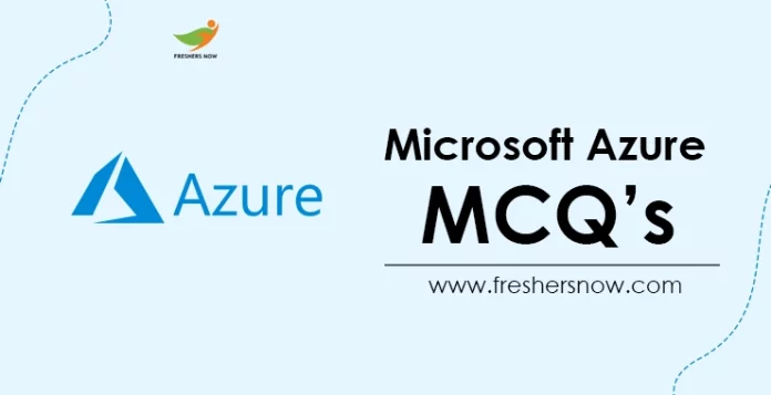 Microsoft Azure MCQ's