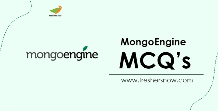 MongoEngine MCQ's