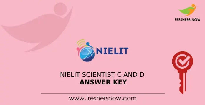 NIELIT Scientist C and D Answer Key