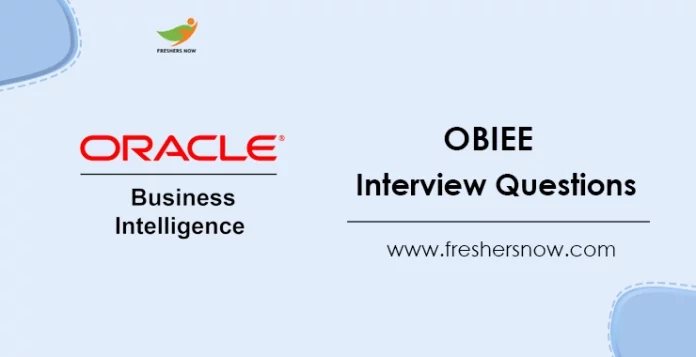 OBIEE Interview Questions