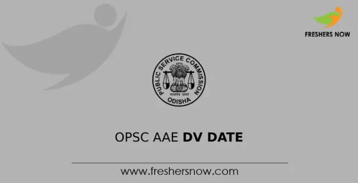 OPSC AAE DV Dates