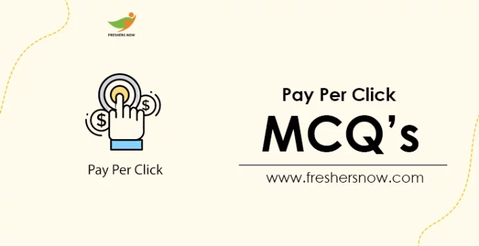 Pay Per Click MCQ's