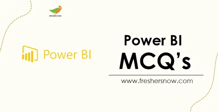 Power BI MCQ's