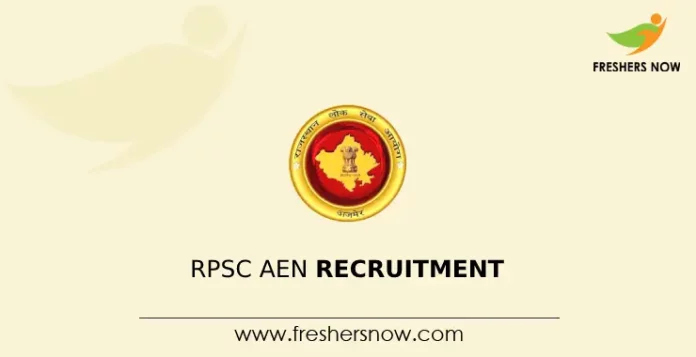 RPSC AEN Recruitment