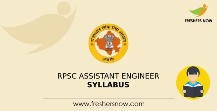RPSC Assistant Engineer Syllabus