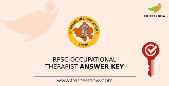 RPSC Occupational Therapist Answer Key