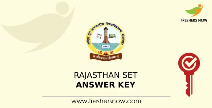 Rajasthan SET Answer Key