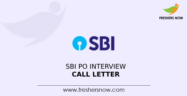 SBI PO Interview Call Letter 2023 (Released) | Download Here