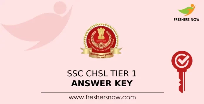 SSC CHSL Tier 1 Answer Key