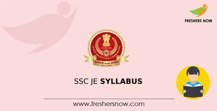 SSC JE Syllabus