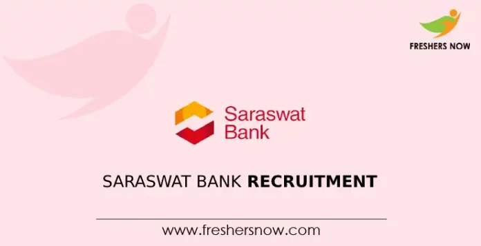 Saraswat Bank Recruitment