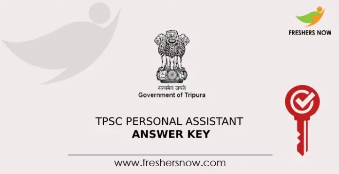 TPSC Personal Assistant Answer Key