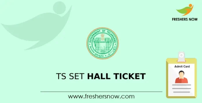 TS SET Hall Ticket