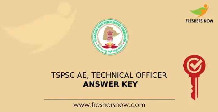 TSPSC AE, Technical Officer Answer Key