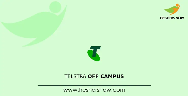 Telstra Off Campus Recruitment 2024 For Freshers