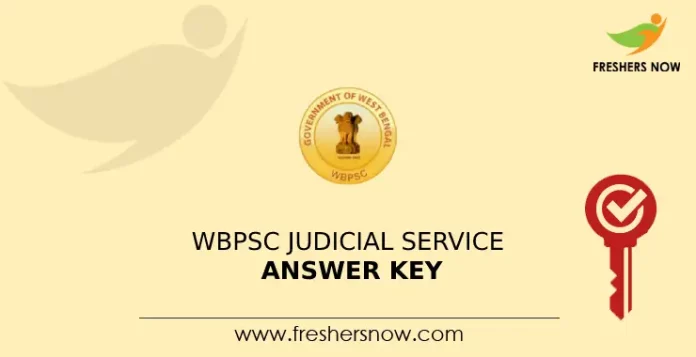 WBPSC Judicial Service Answer Key