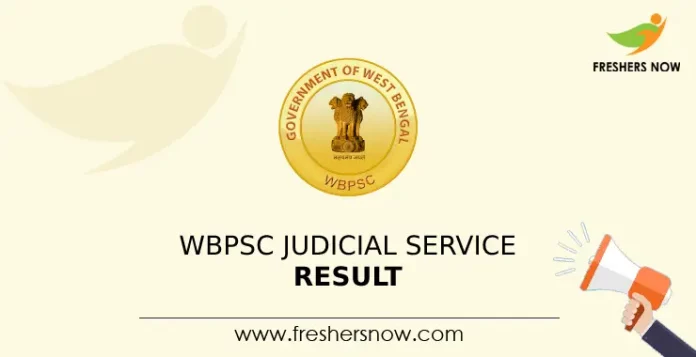 WBPSC Judicial Service Result