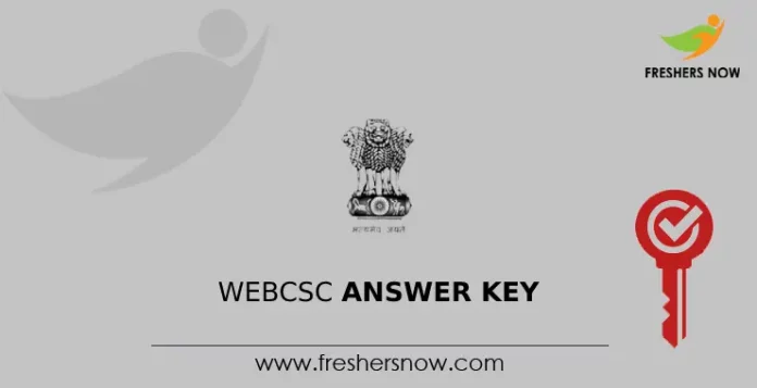 WEBCSC Answer Key
