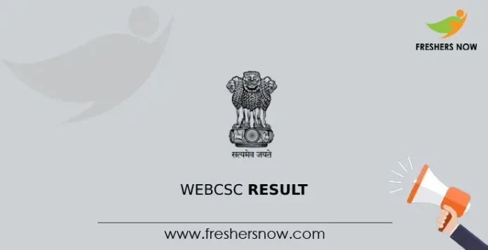 WEBCSC Result