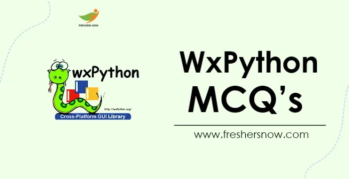 WxPython MCQ's