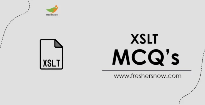 XSLT MCQ's