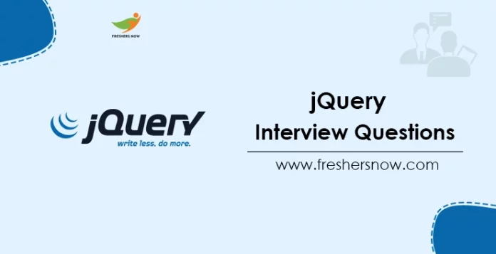 jQuery Interview Questions