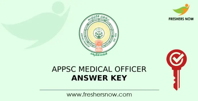 APPSC Medical Officer Exam Key