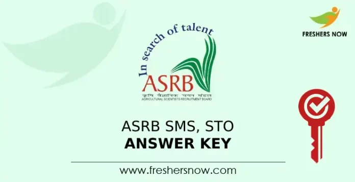 ASRB-SMS-STO-Answer Key