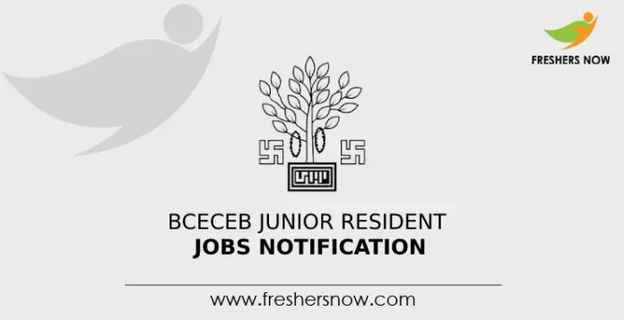 BCECEB Junior Resident Jobs Notification