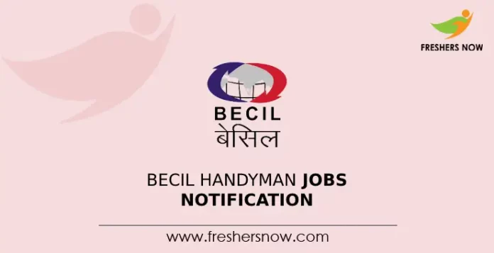 BECIL Handyman Jobs Notification