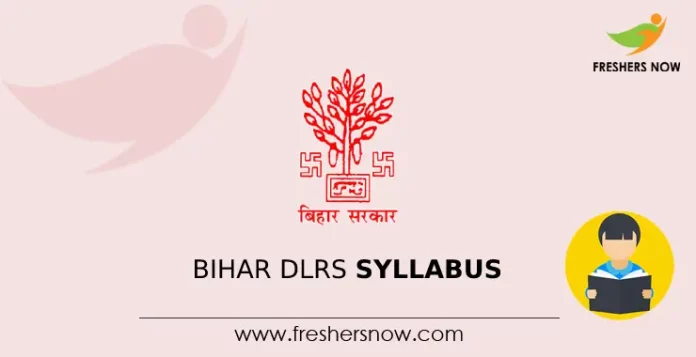Bihar DLRS Syllabus