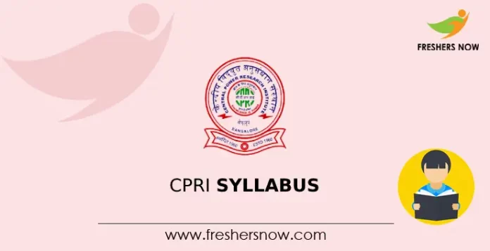 CPRI Syllabus