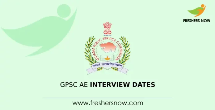 GPSC AE Interview Dates