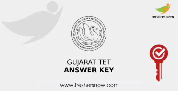 Gujarat TET Answer Key