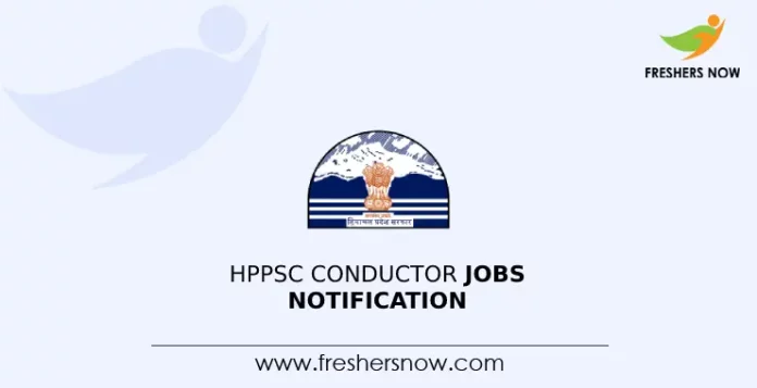 HPPSC Conductor Jobs Notification