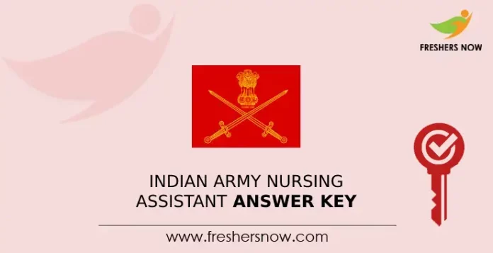 Indian Army Nursing Assistant Answer Key